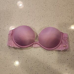 Victorias Secret PINK Date Plunge Push Up Multiway Bra 32A Underwire Padded